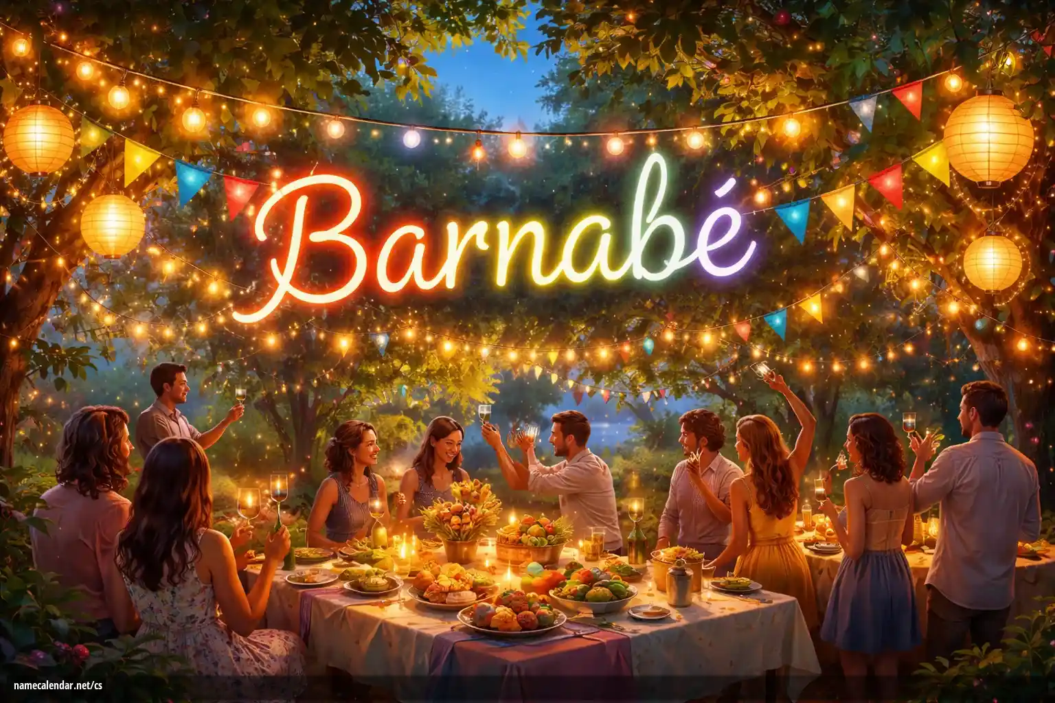 Oslava jmenin a jmenin - Barnabé