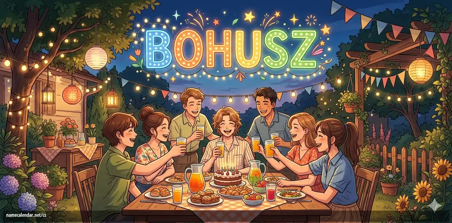 Oslava jmenin a jmenin - Bohusz