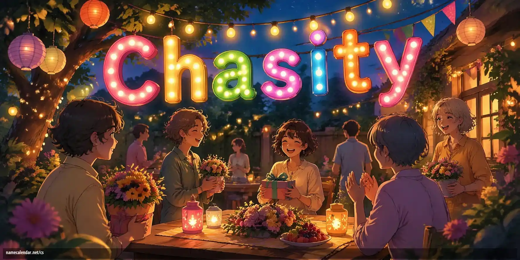 Oslava jmenin a jmenin - Chasity