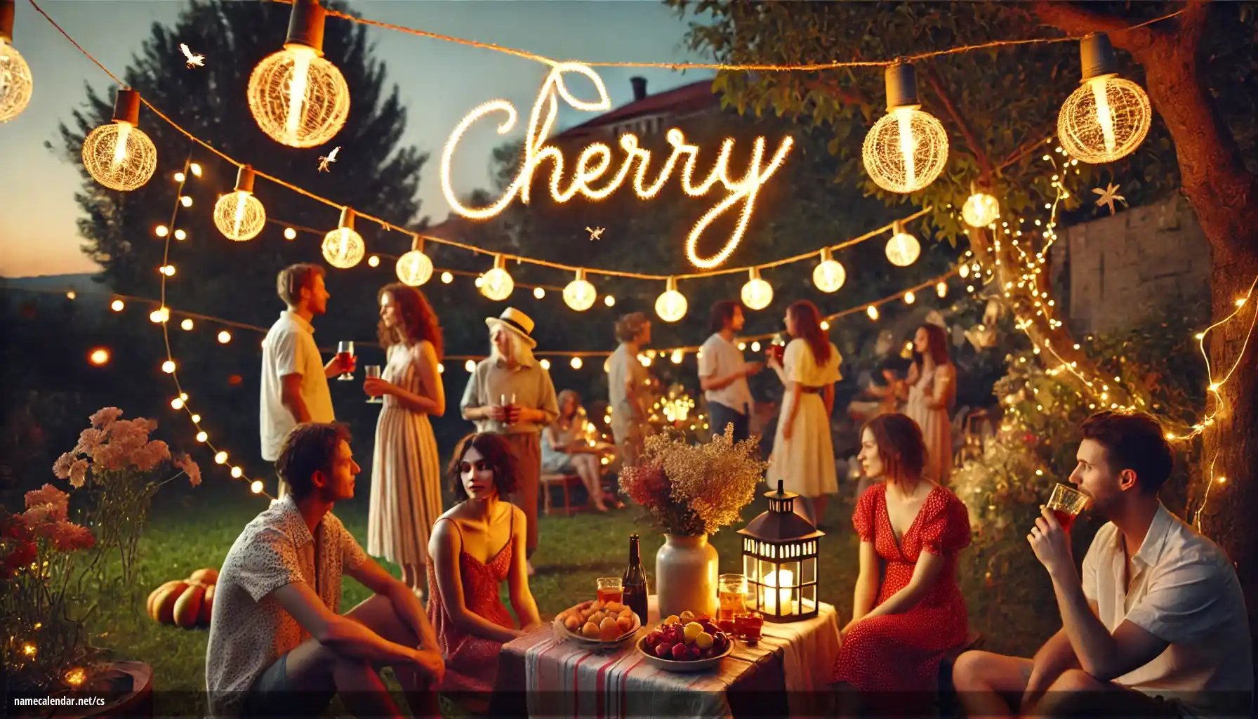 Oslava jmenin a jmenin - Cherry