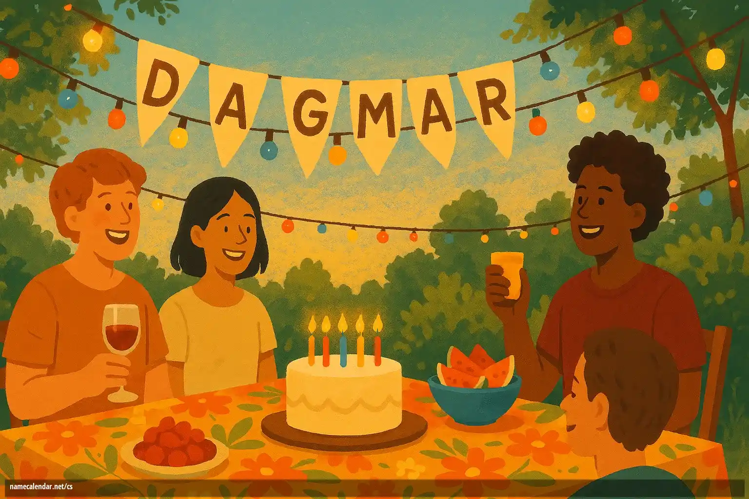 Oslava jmenin a jmenin - Dagmar