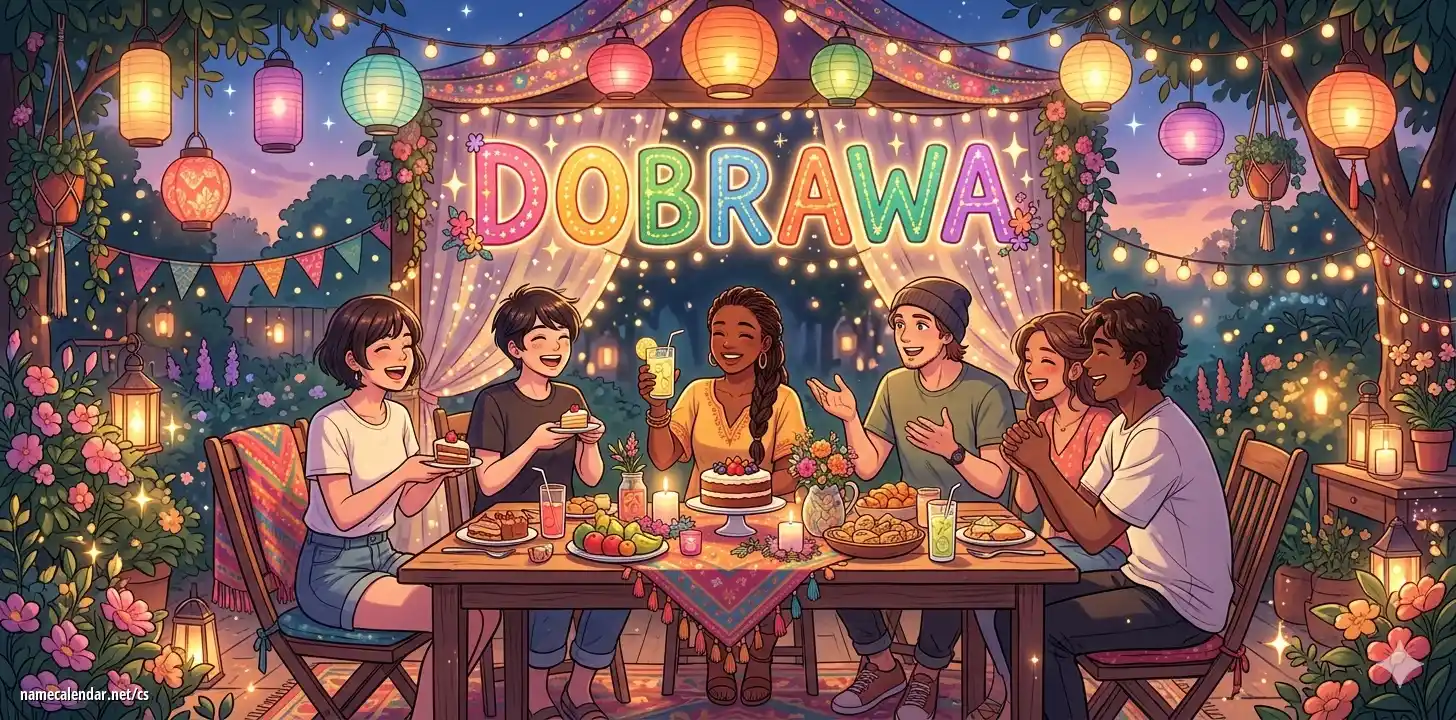Oslava jmenin a jmenin - Dobrawa