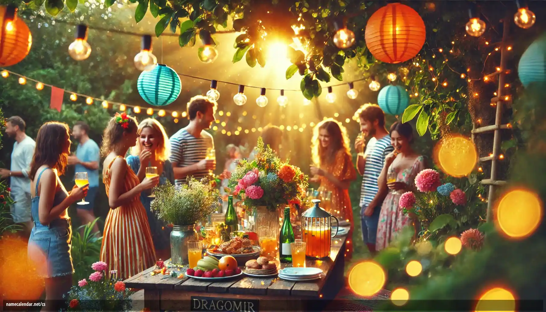 Oslava jmenin a jmenin - Dragomir