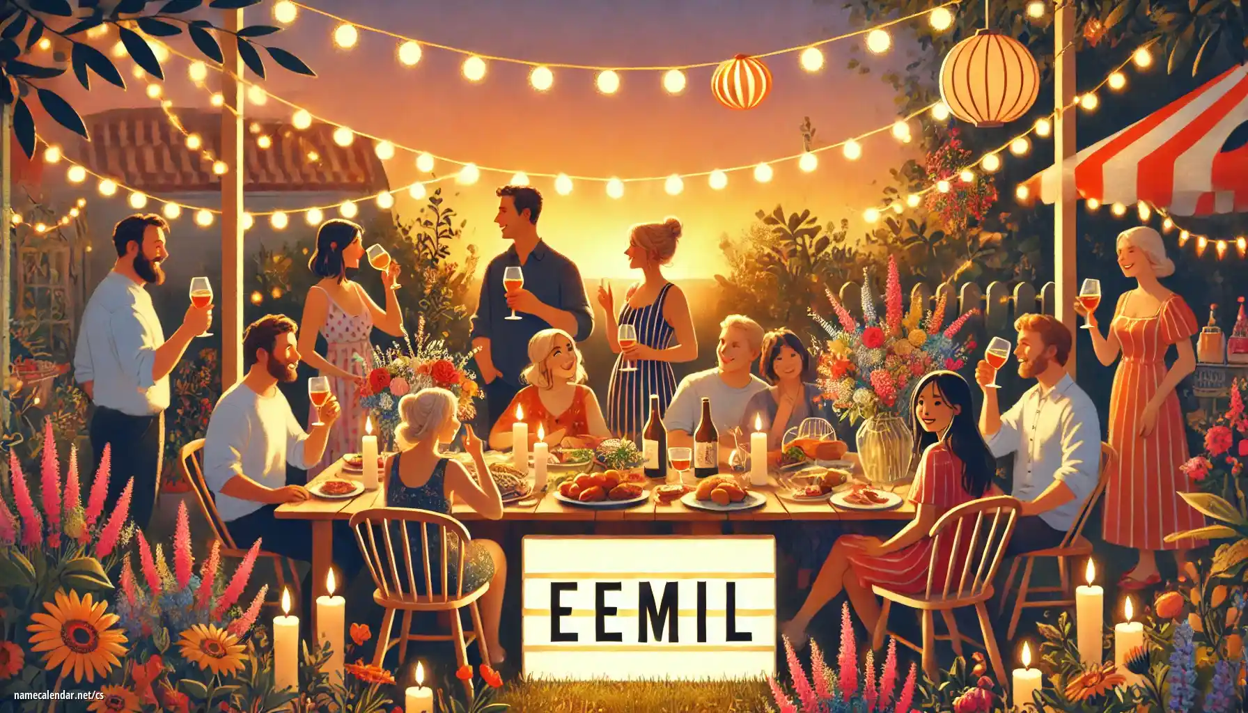 Oslava jmenin a jmenin - Eemil