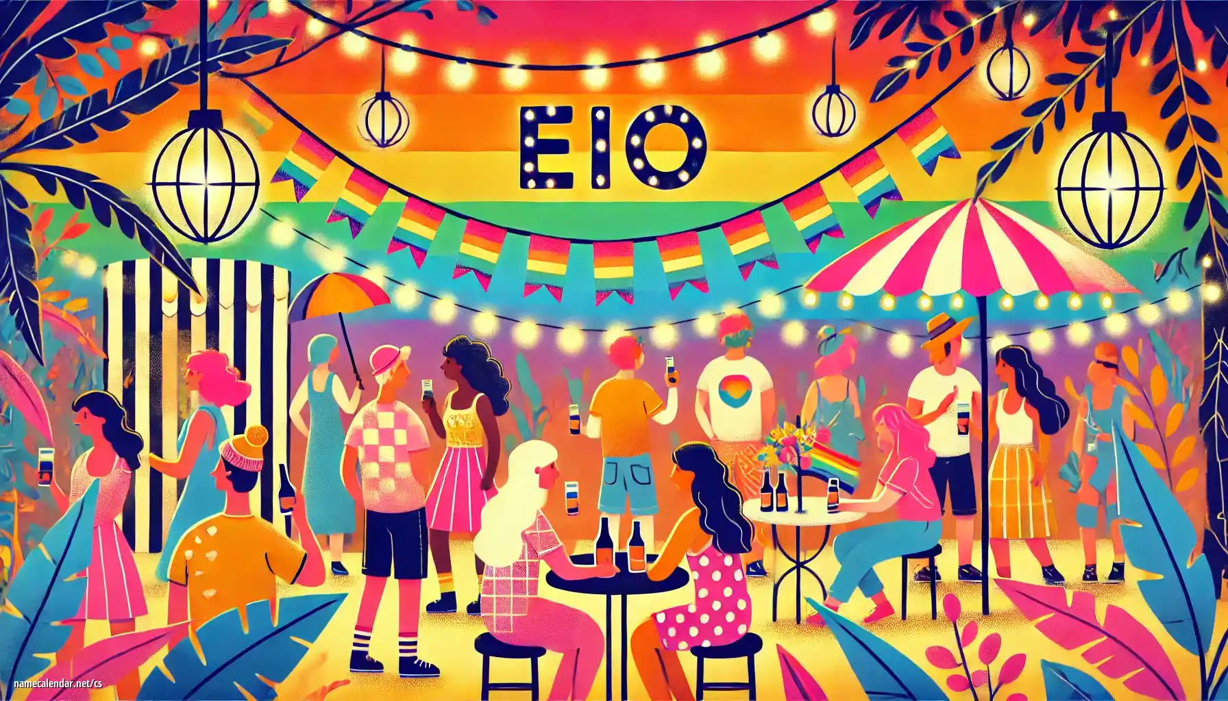 Oslava jmenin a jmenin - Eio