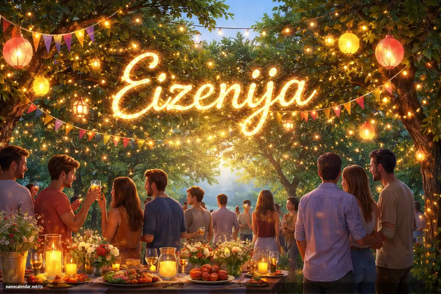 Oslava jmenin a jmenin - Eizenija