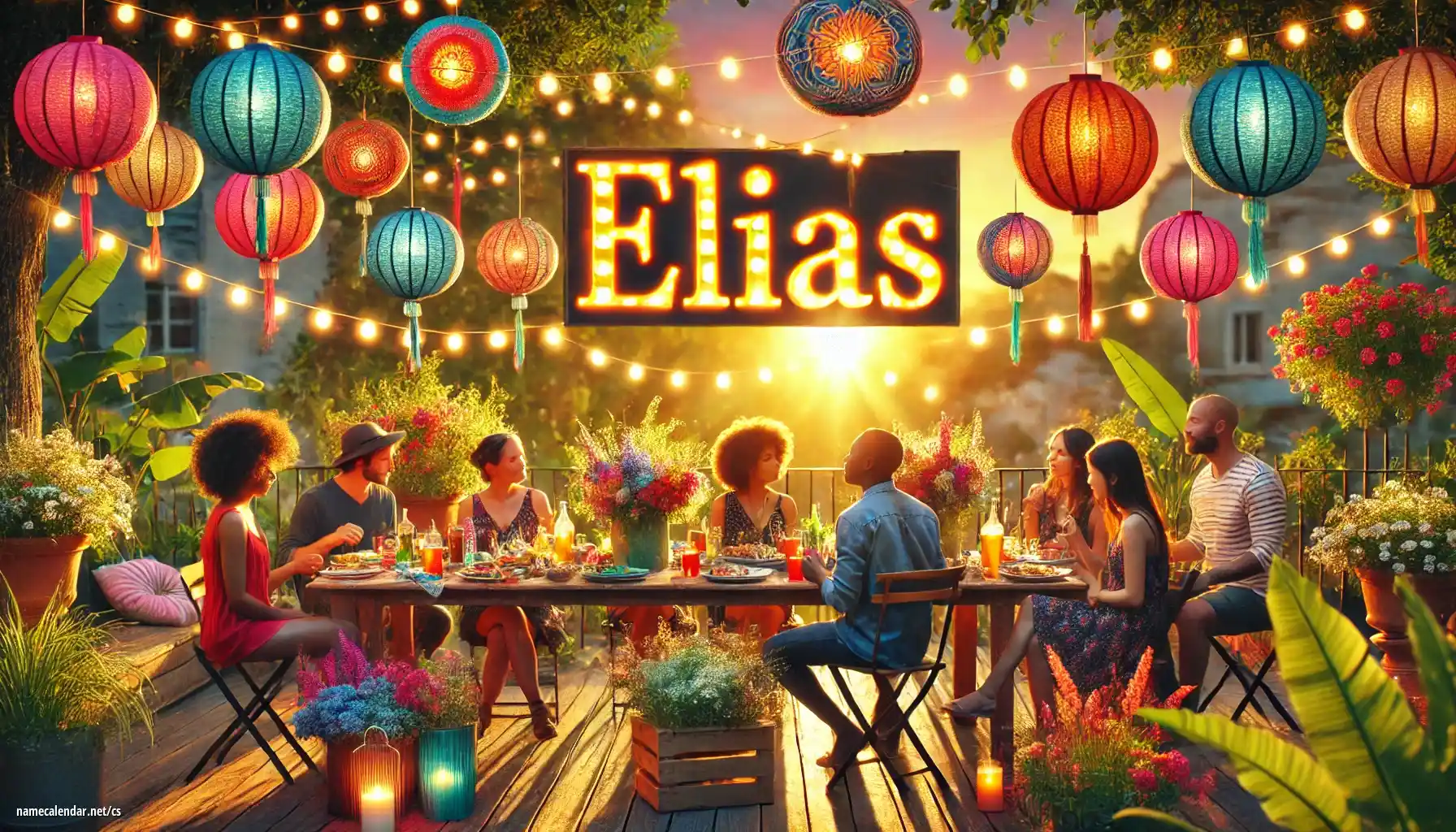 Oslava jmenin a jmenin - Elías