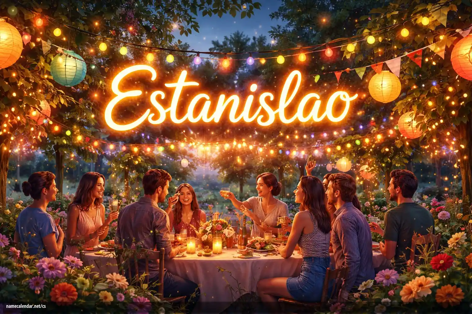 Oslava jmenin a jmenin - Estanislao