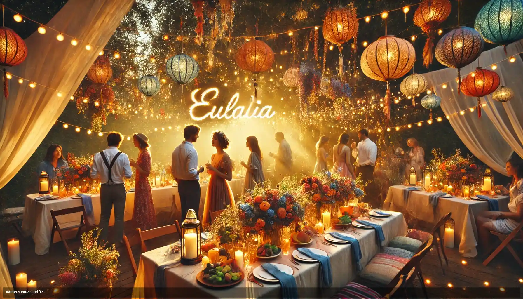 Oslava jmenin a jmenin - Eulalia