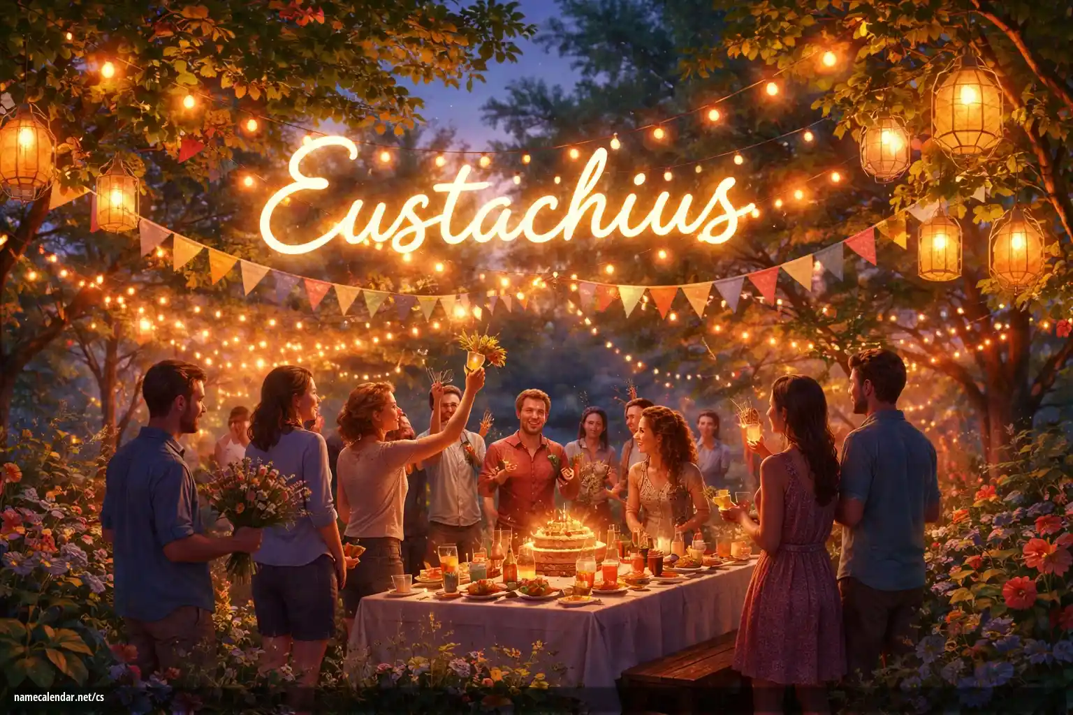 Oslava jmenin a jmenin - Eustachius