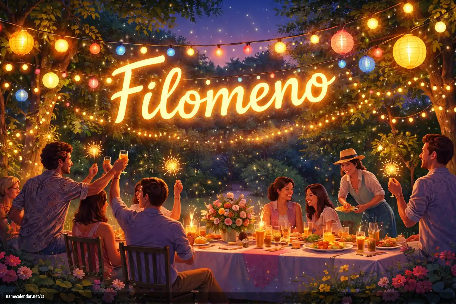 Oslava jmenin a jmenin - Filomeno