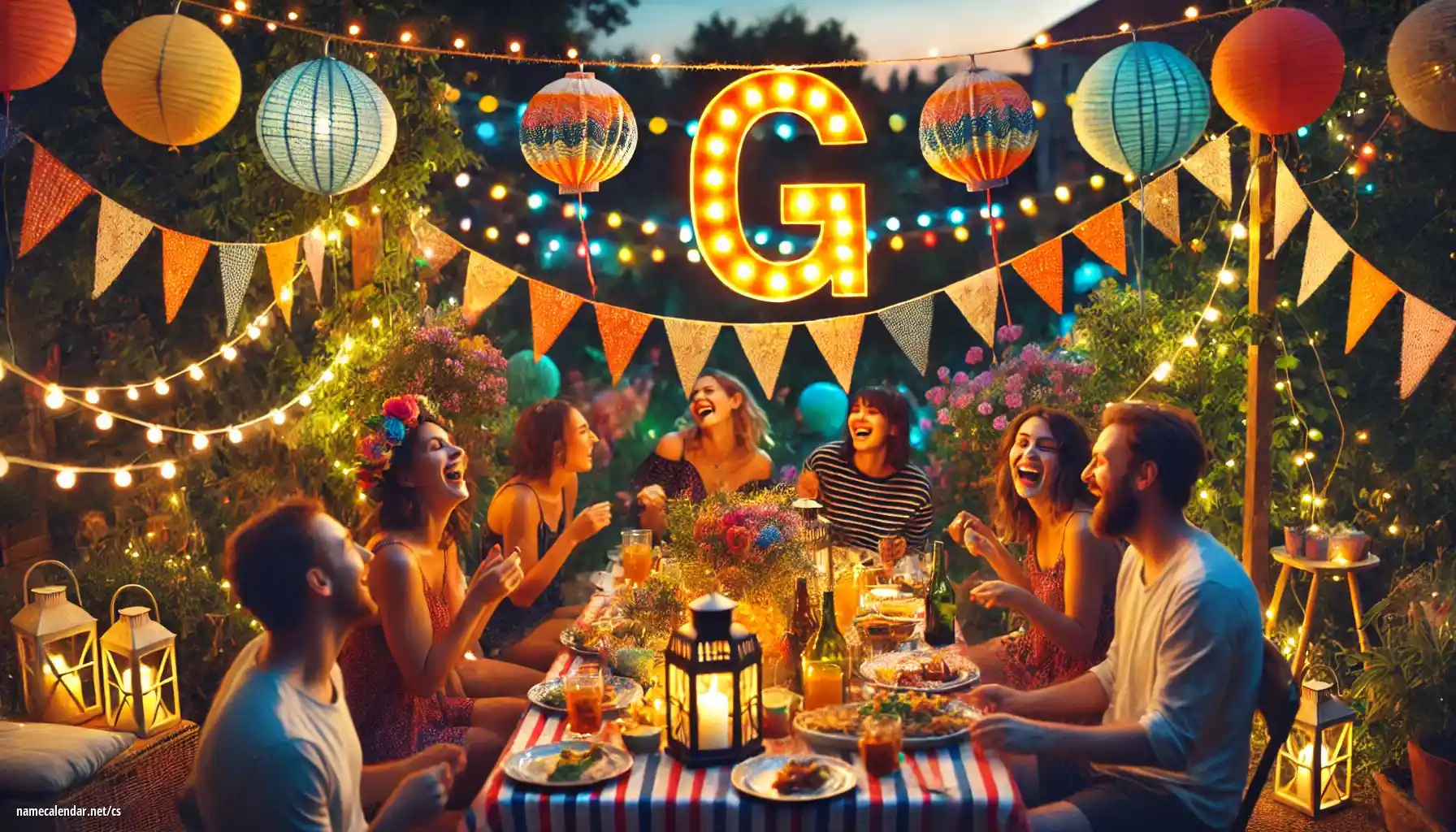 Oslava jmenin a jmenin - Gaston