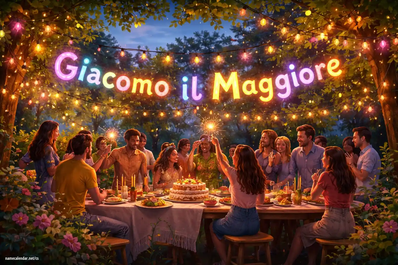 Oslava jmenin a jmenin - Giacomo il Maggiore