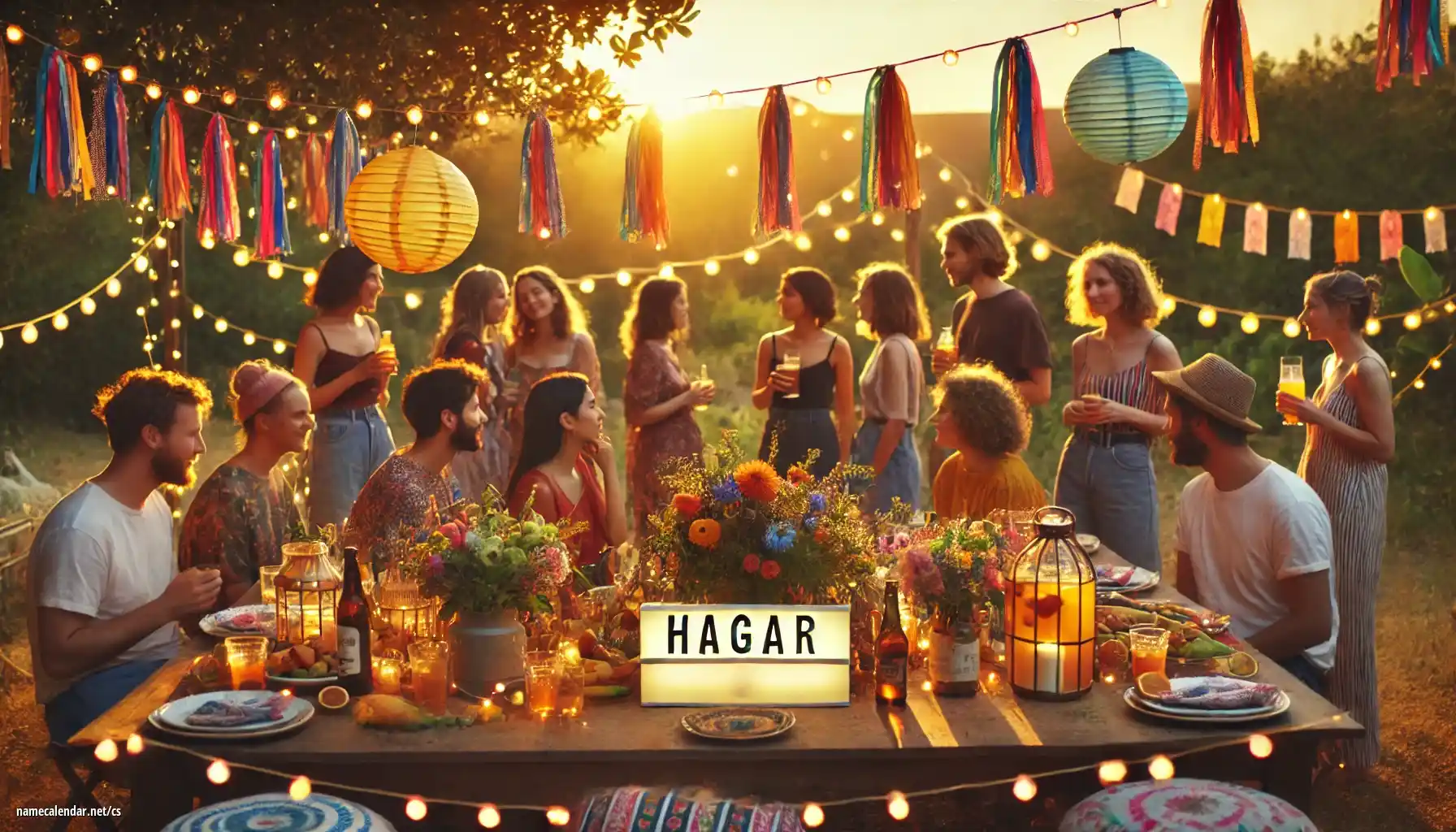 Oslava jmenin a jmenin - Hagar