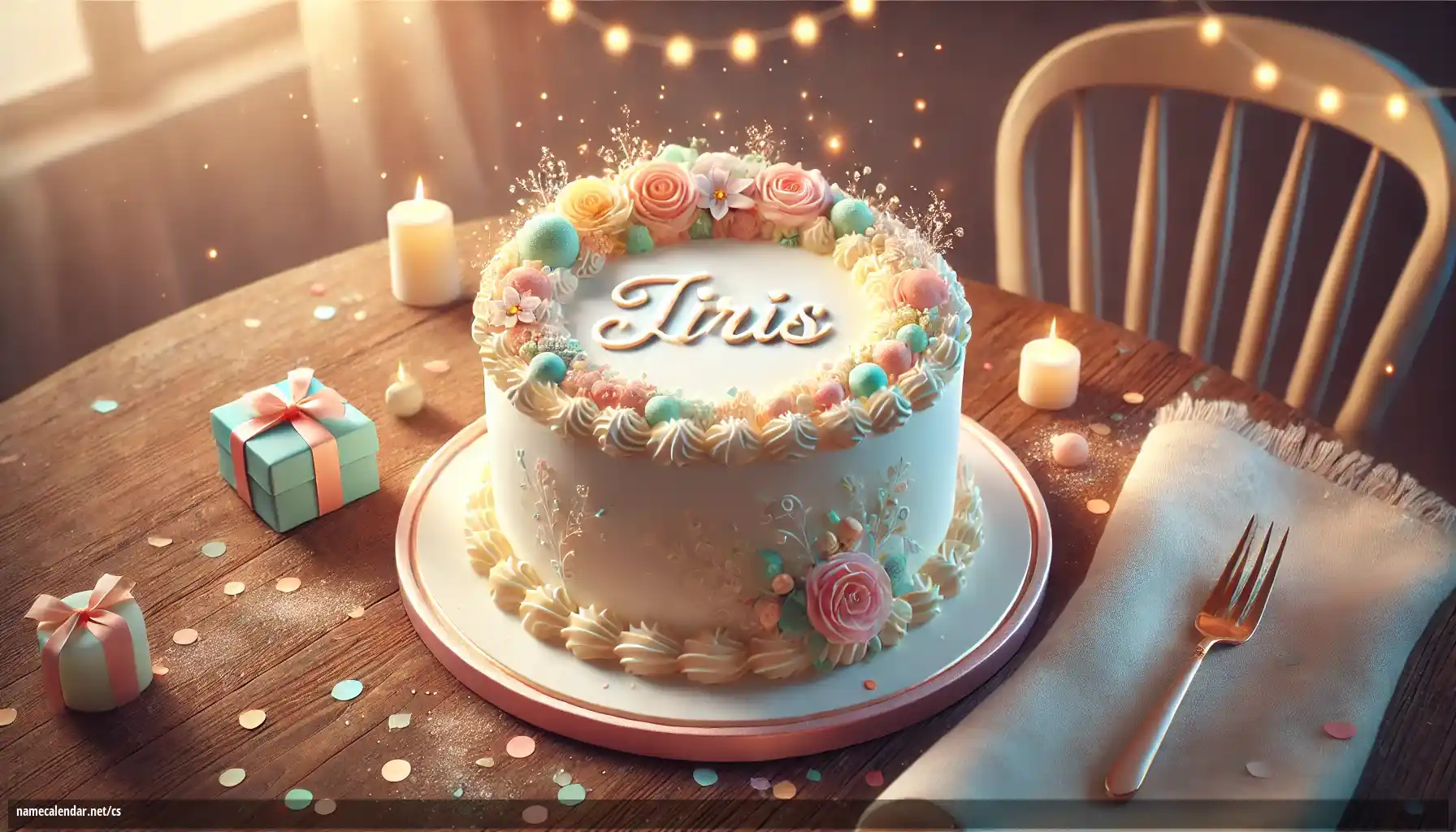 Oslava jmenin a jmenin - Iiris