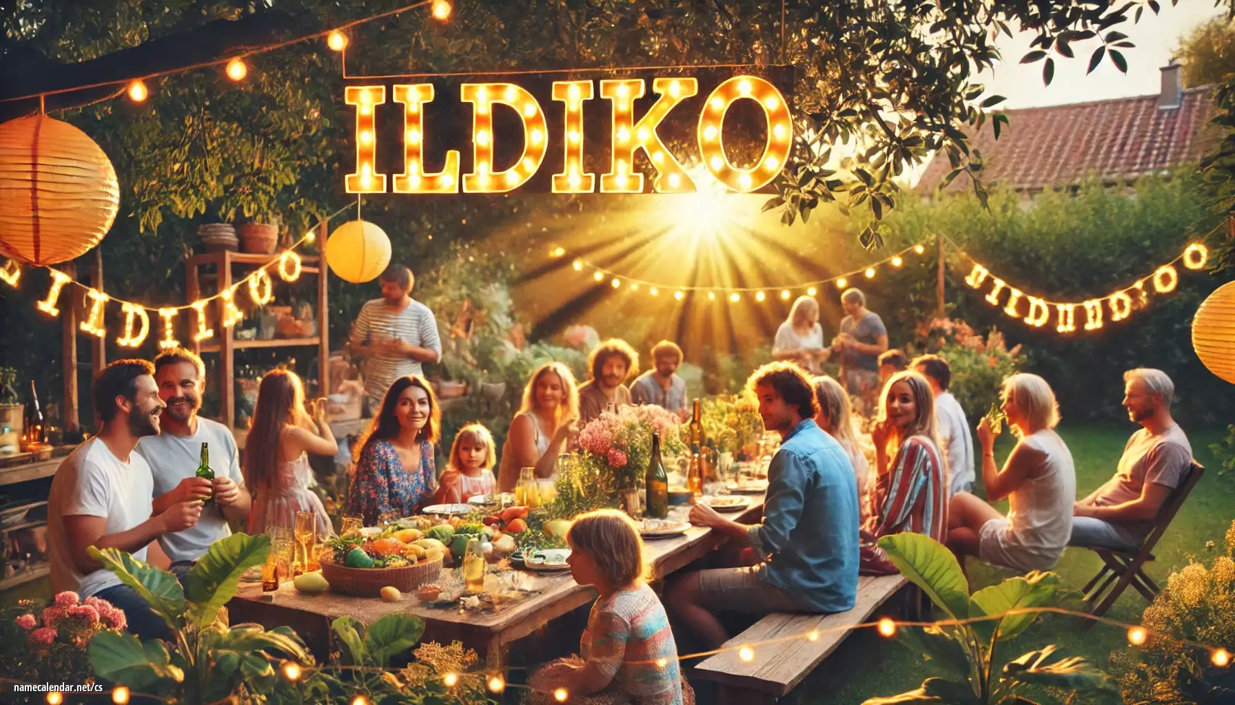 Oslava jmenin a jmenin - Ildikó