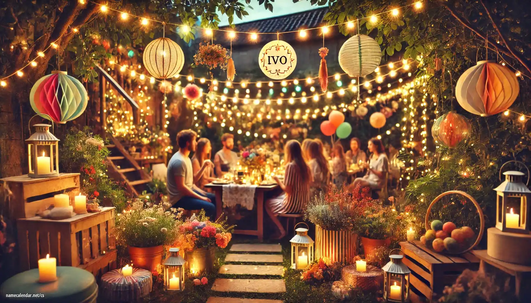 Oslava jmenin a jmenin - Ivó