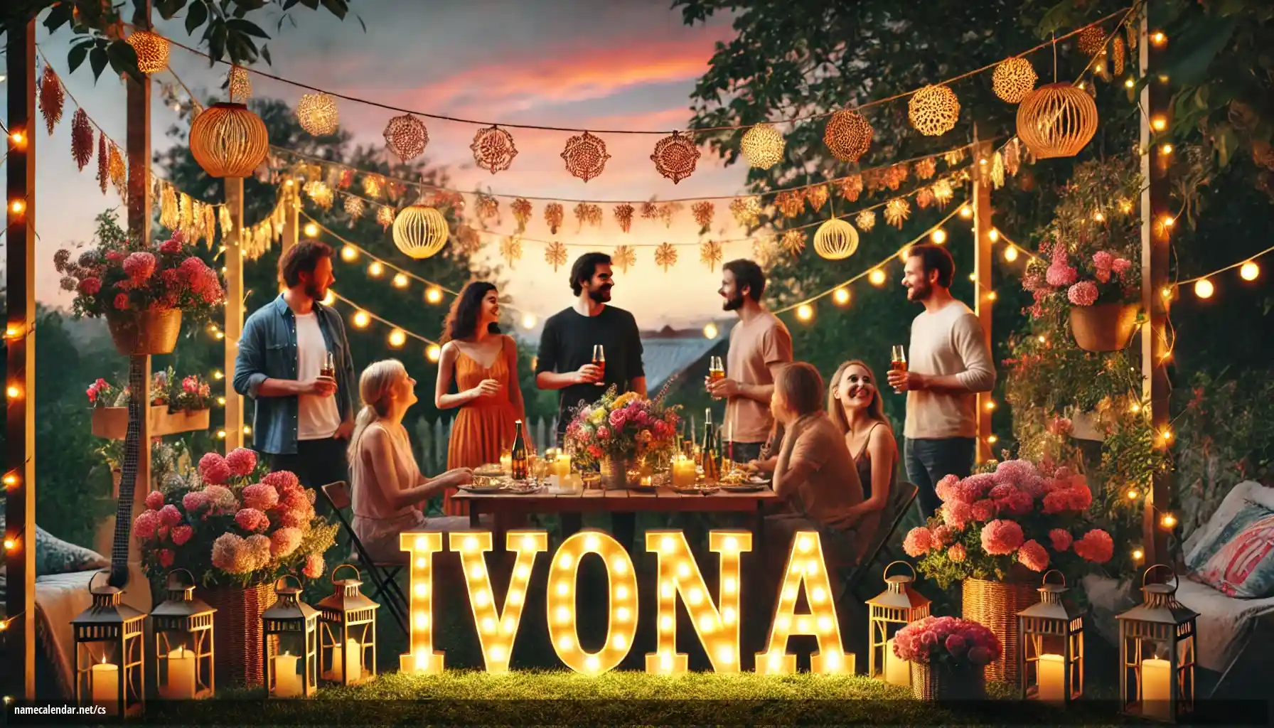 Oslava jmenin a jmenin - Ivona