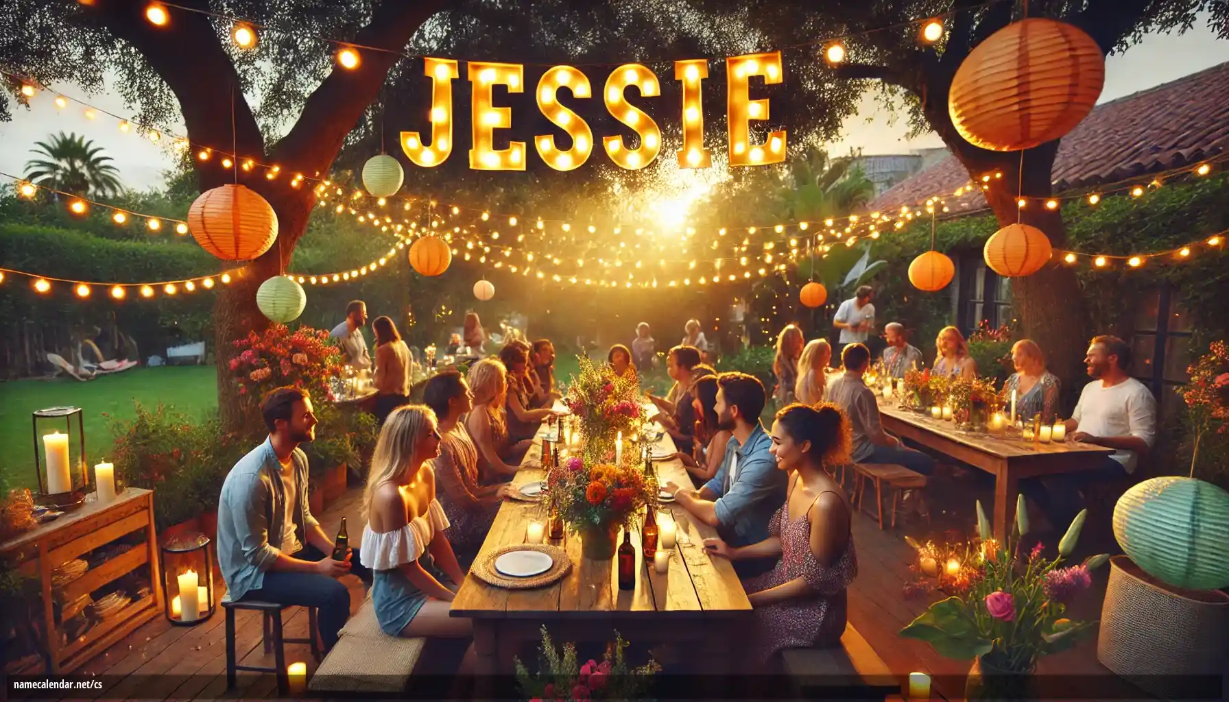 Oslava jmenin a jmenin - Jessie