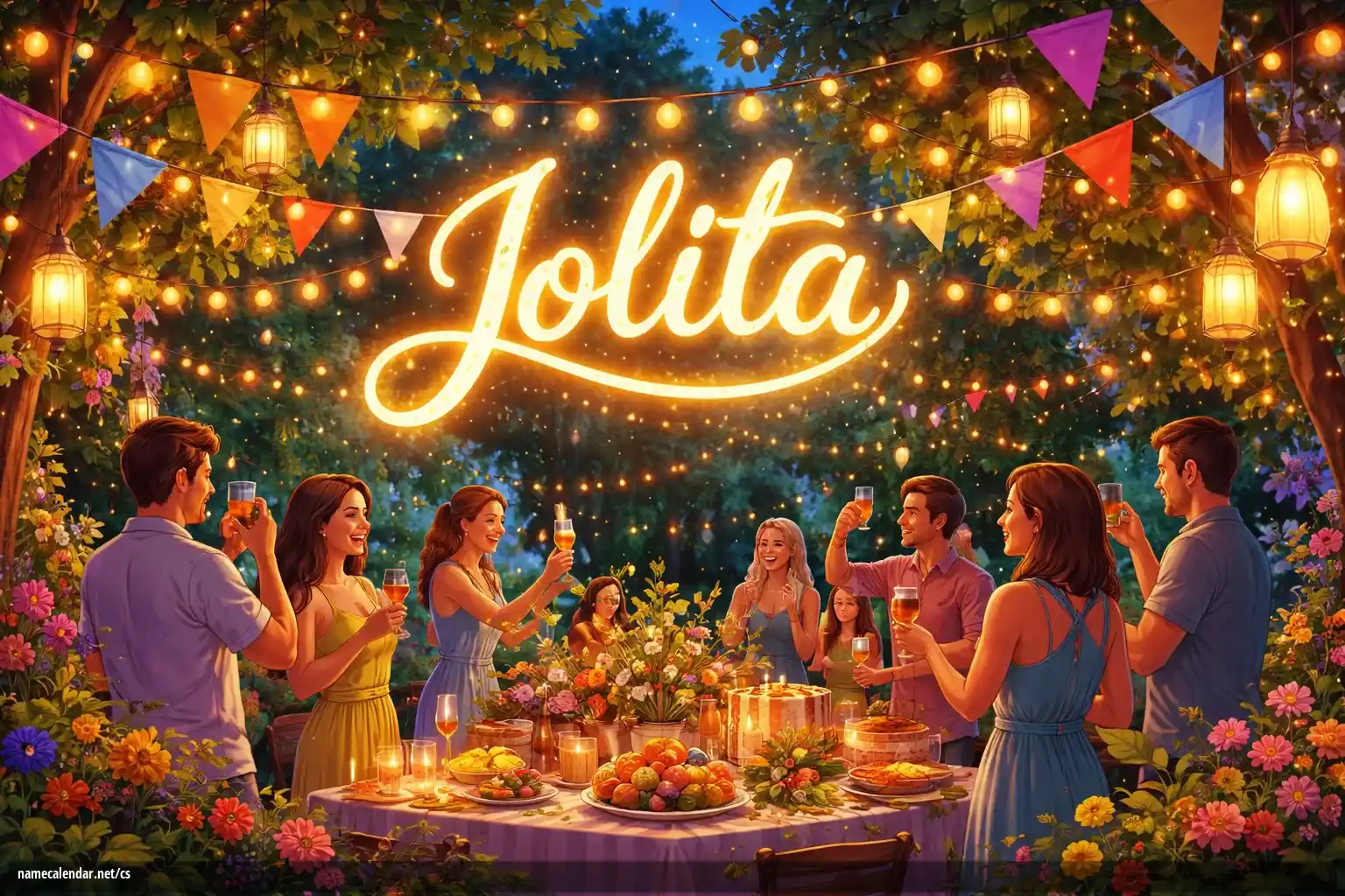 Oslava jmenin a jmenin - Jolita