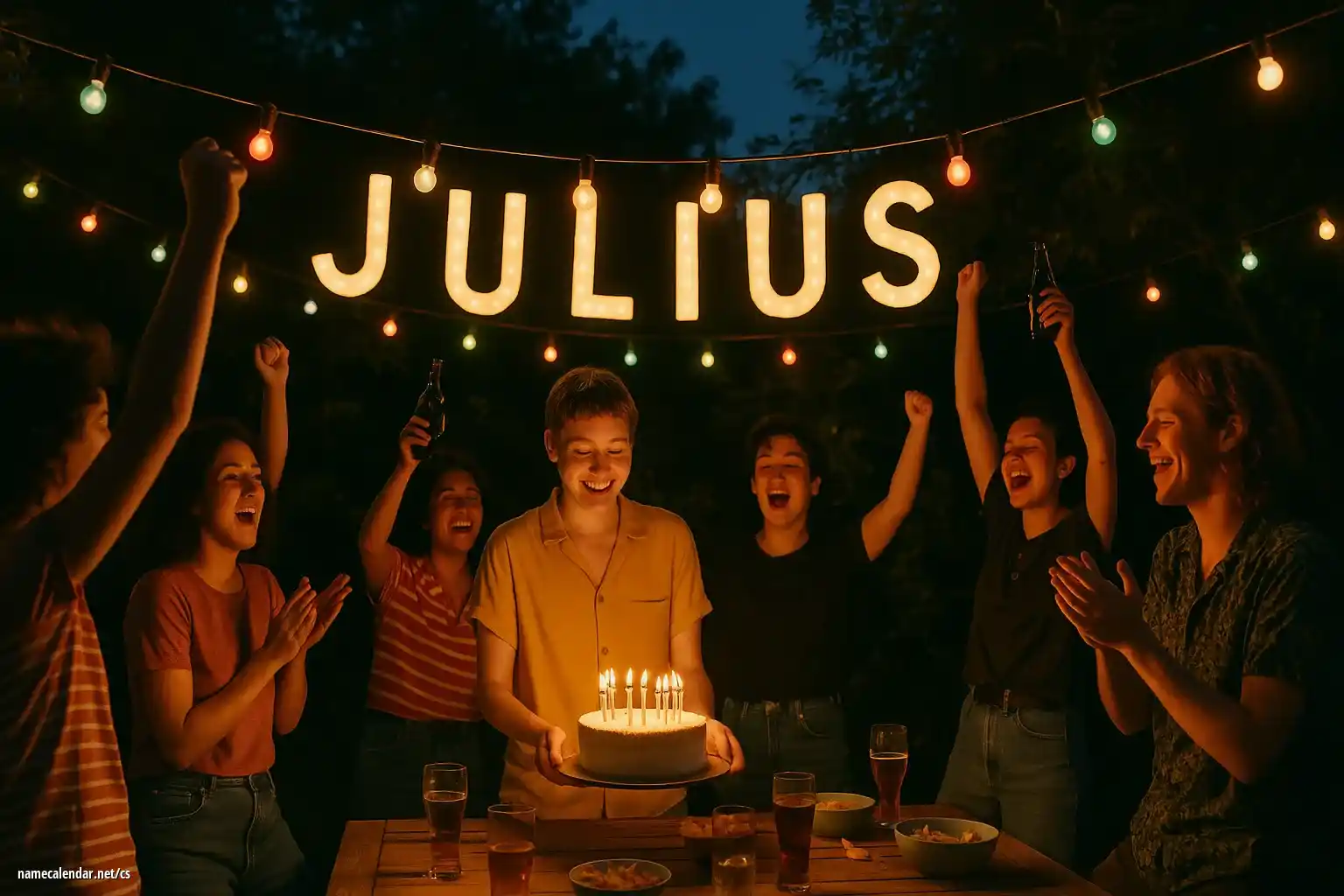 Oslava jmenin a jmenin - Julius