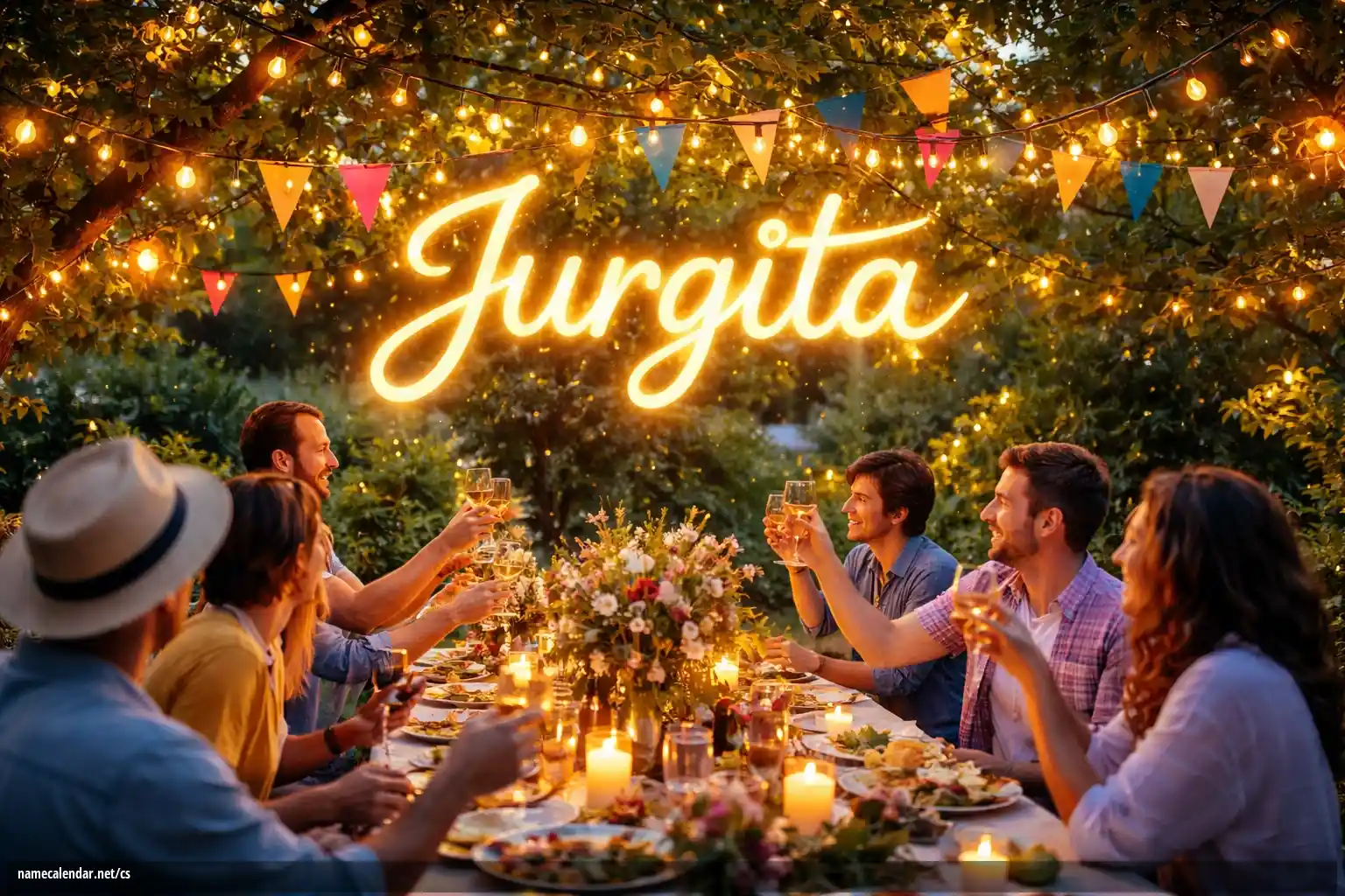 Oslava jmenin a jmenin - Jurgita