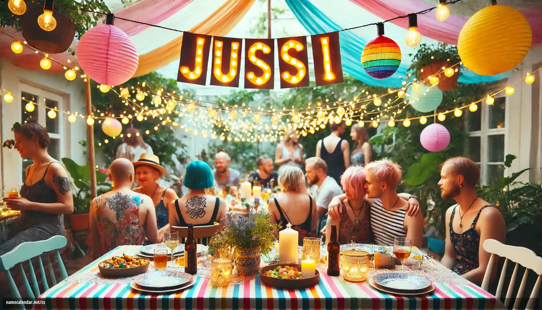 Oslava jmenin a jmenin - Jussi