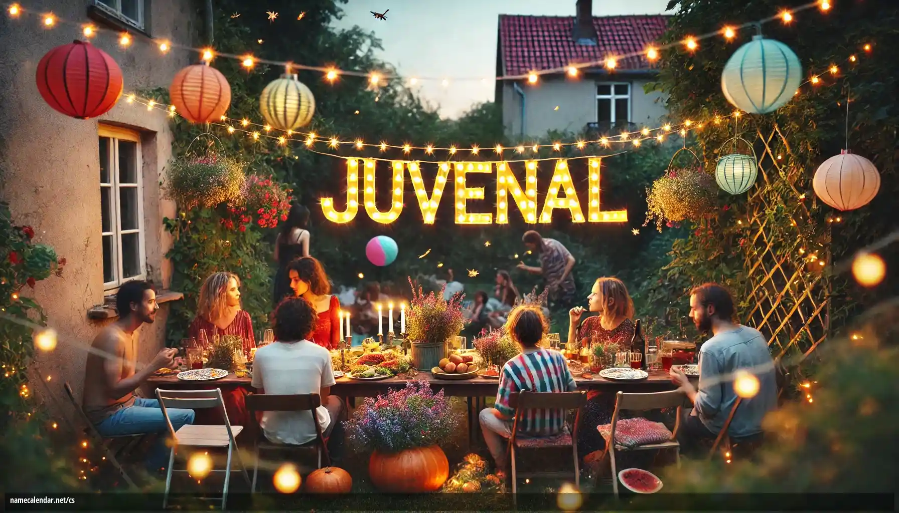 Oslava jmenin a jmenin - Juvenal