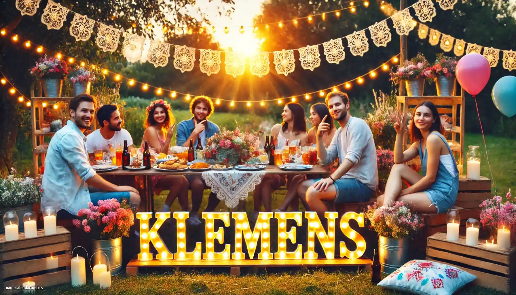 Oslava jmenin a jmenin - Klemens