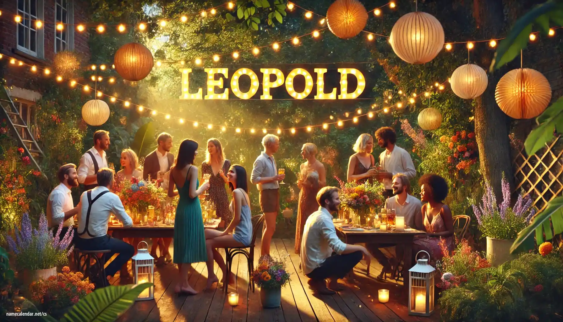 Oslava jmenin a jmenin - Léopold