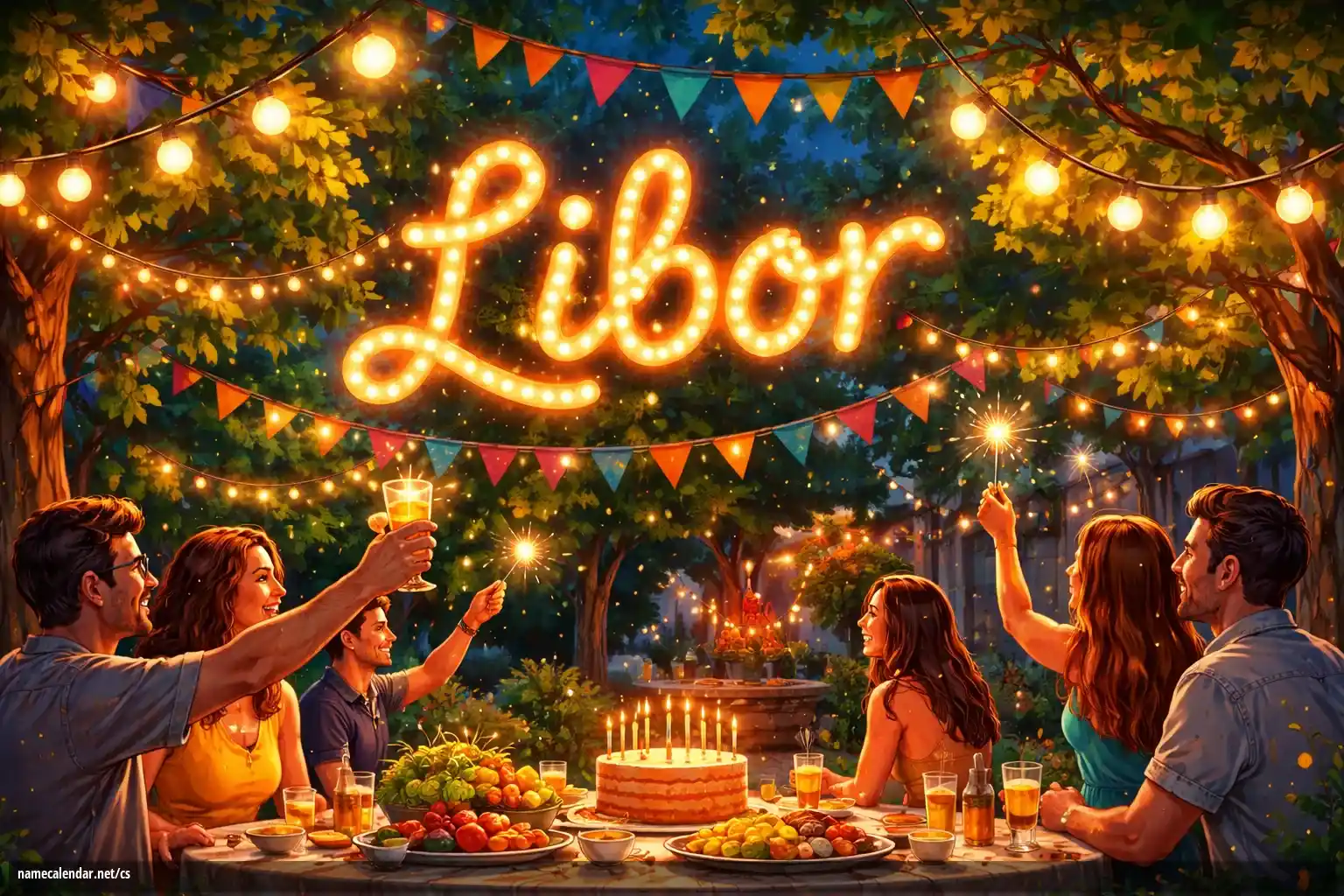 Oslava jmenin a jmenin - Libor