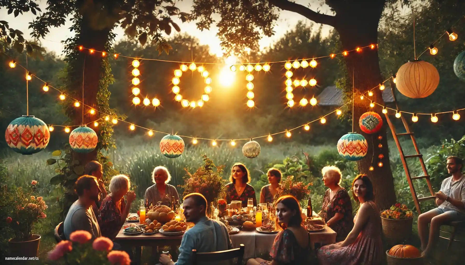 Oslava jmenin a jmenin - Lote