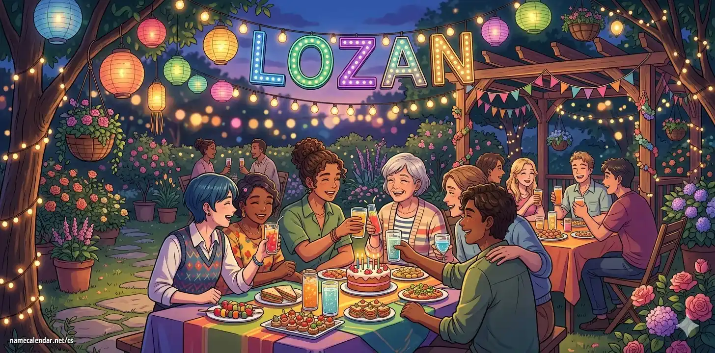 Oslava jmenin a jmenin - Lozan