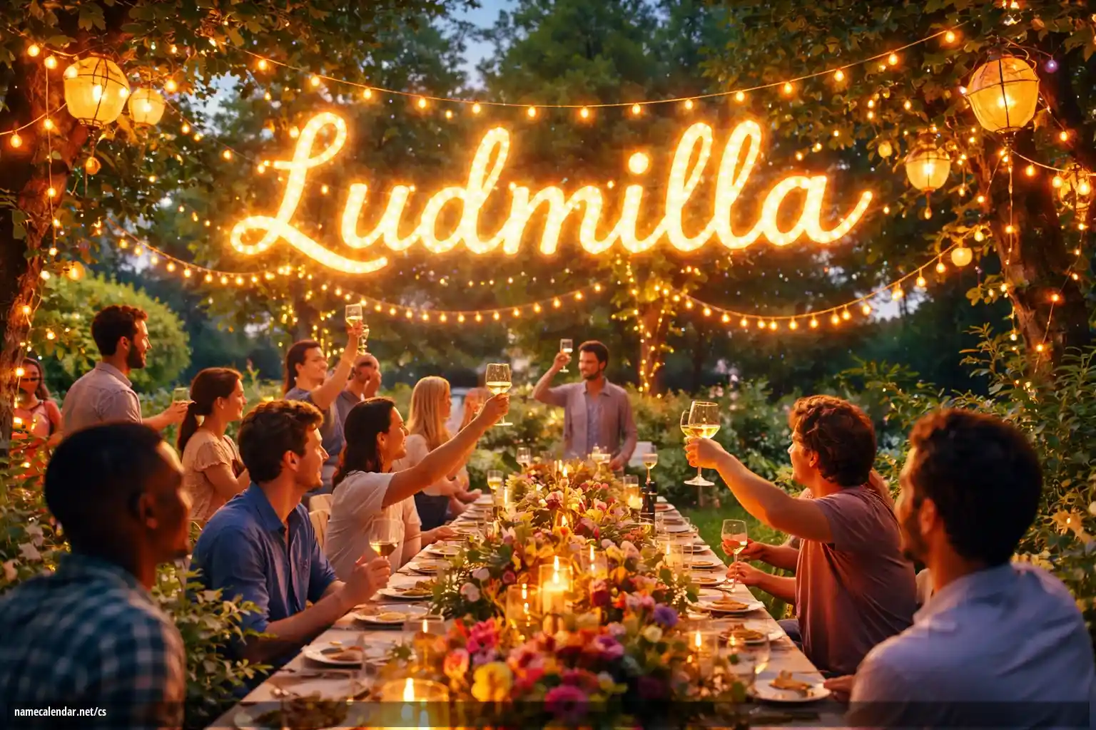 Oslava jmenin a jmenin - Ludmilla