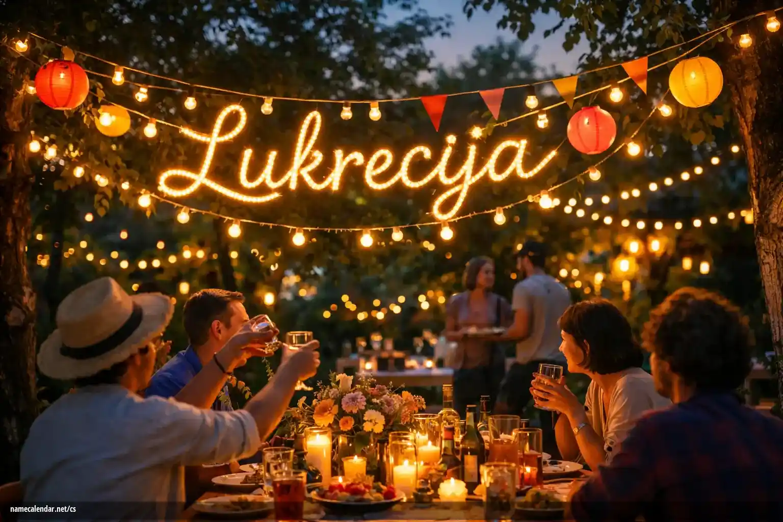 Oslava jmenin a jmenin - Lukrecija