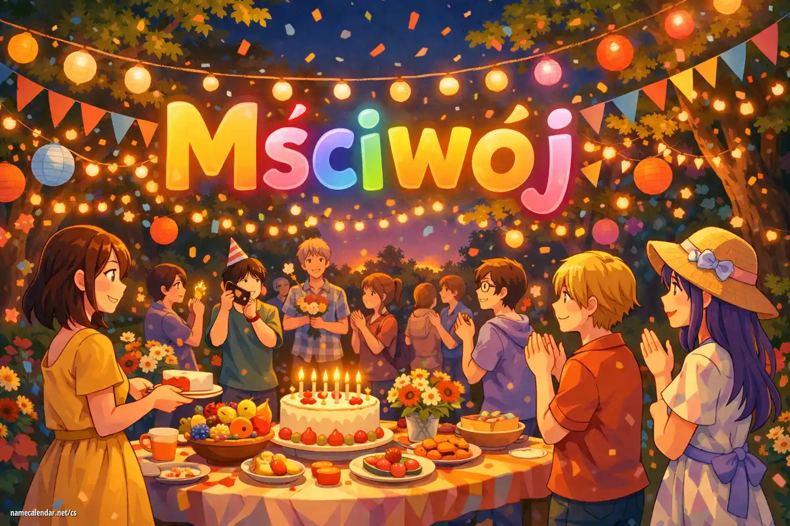 Oslava jmenin a jmenin - Mściwój