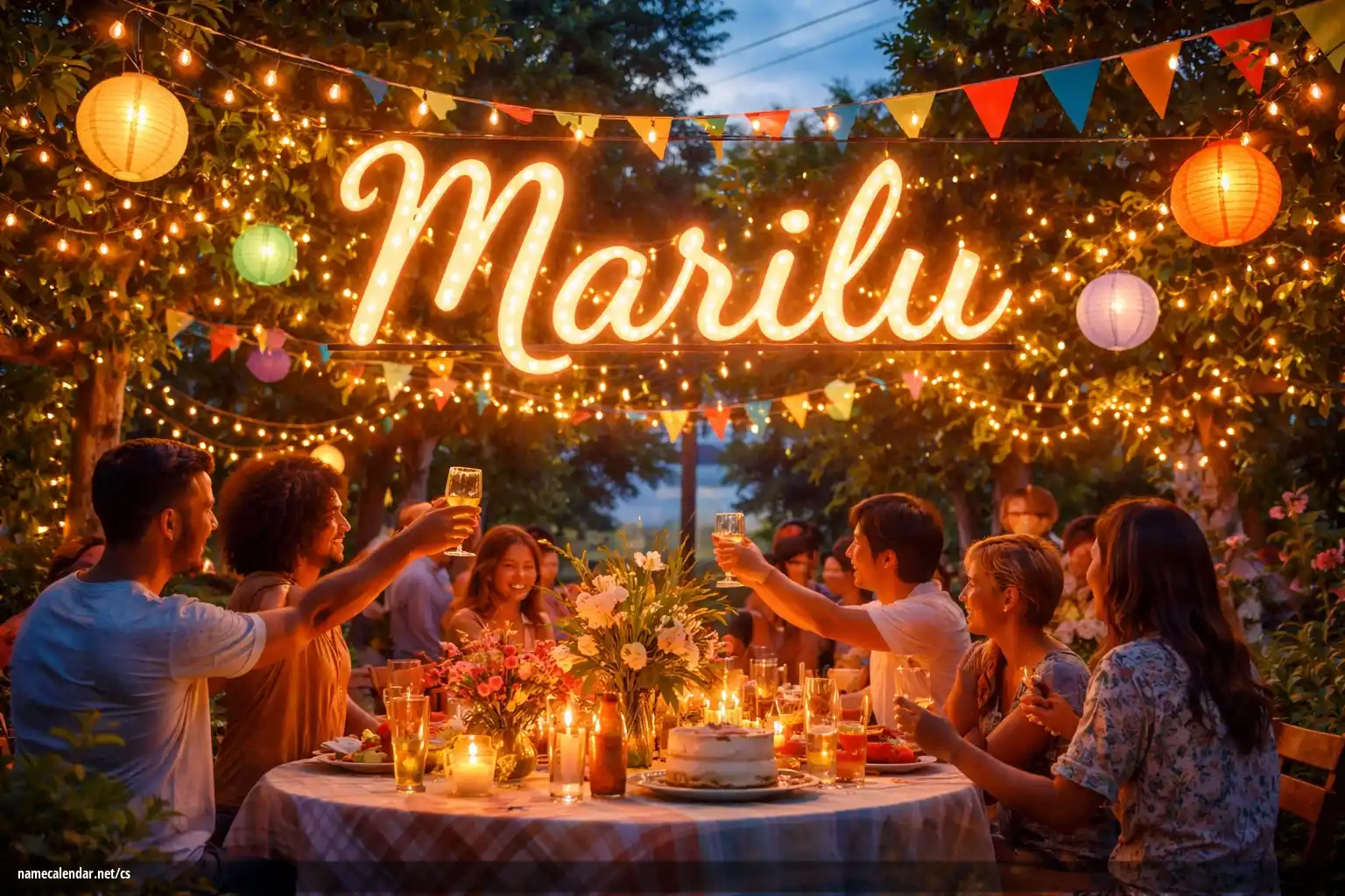 Oslava jmenin a jmenin - Marilu