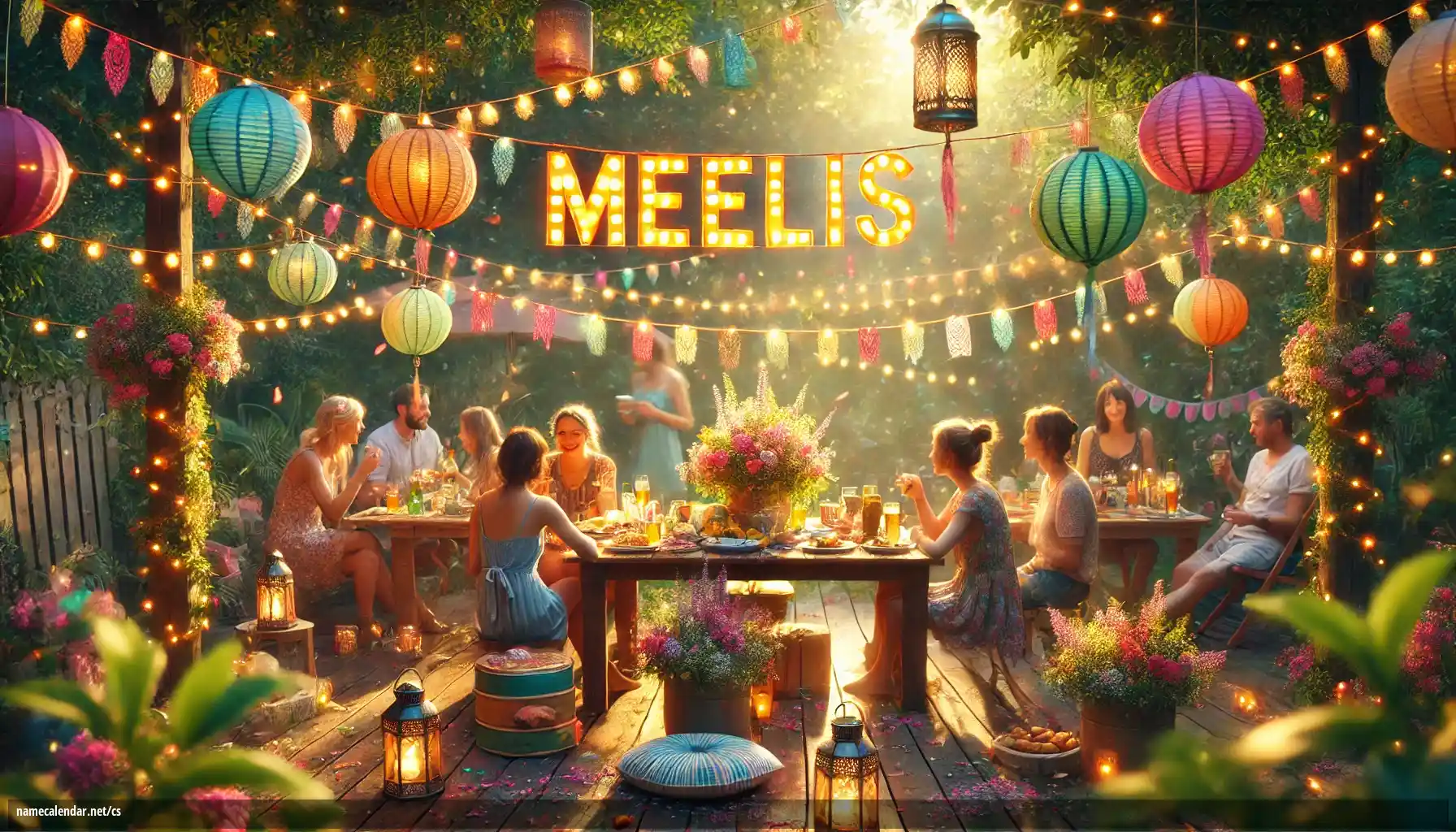 Oslava jmenin a jmenin - Meelis