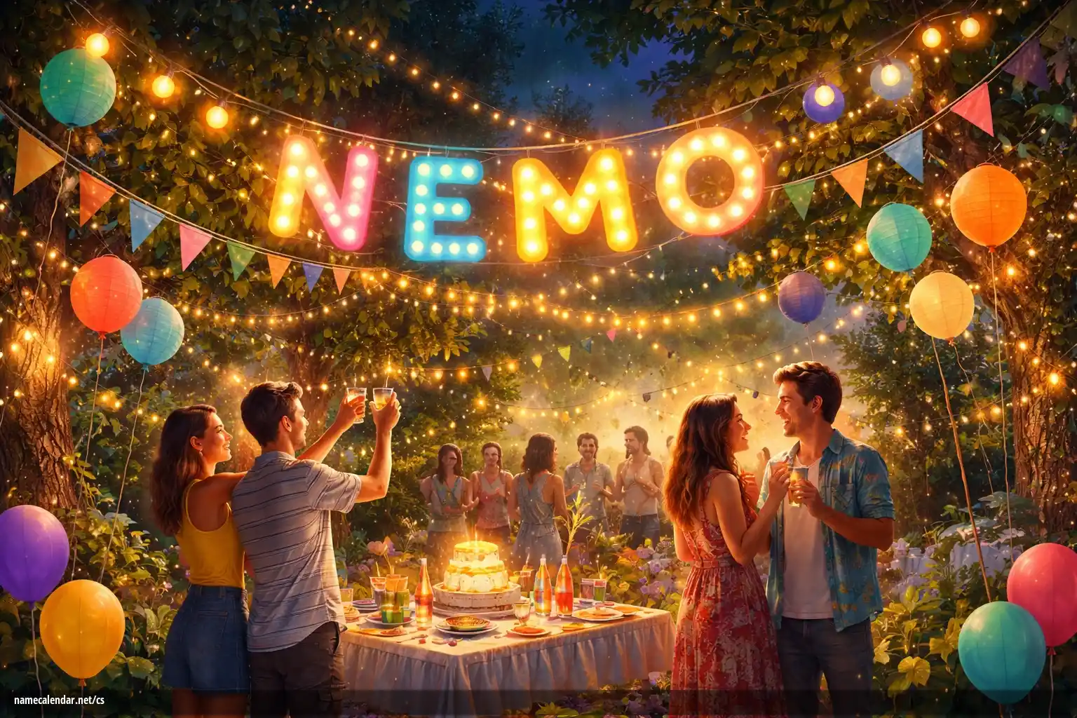 Oslava jmenin a jmenin - Nemo