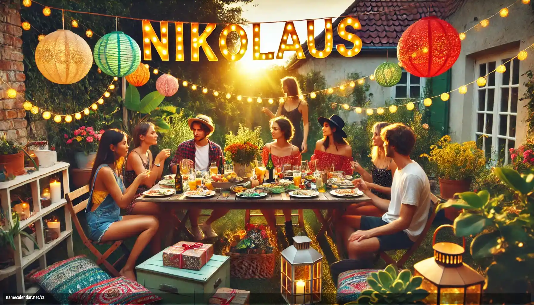 Oslava jmenin a jmenin - Nikolaus