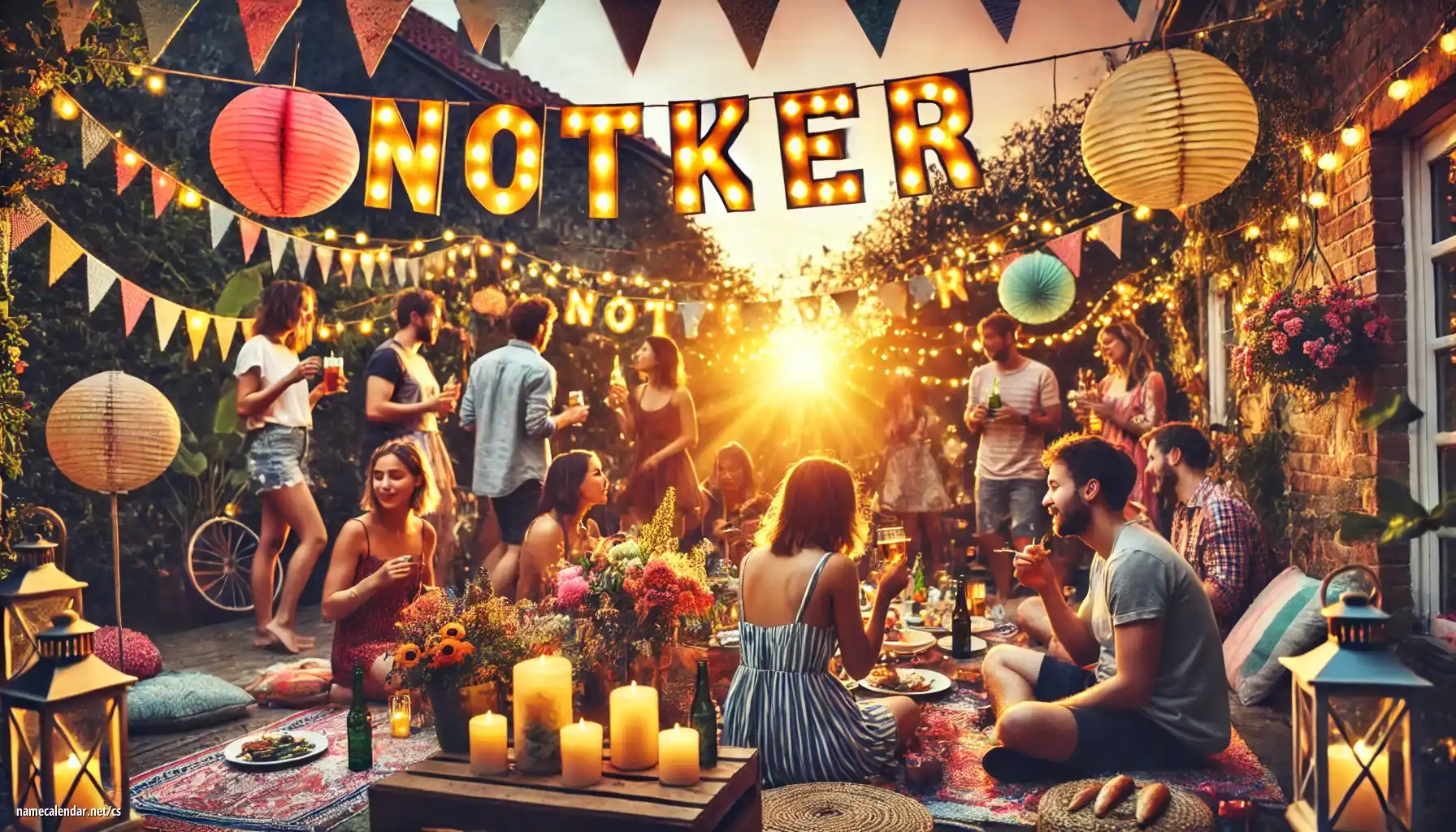 Oslava jmenin a jmenin - Notker