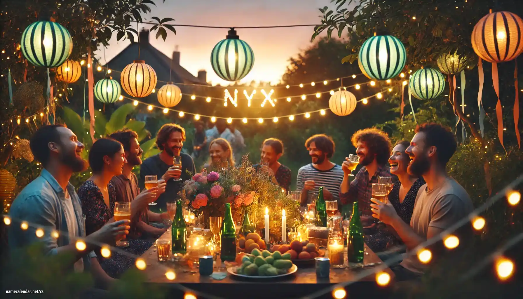 Oslava jmenin a jmenin - Nyx