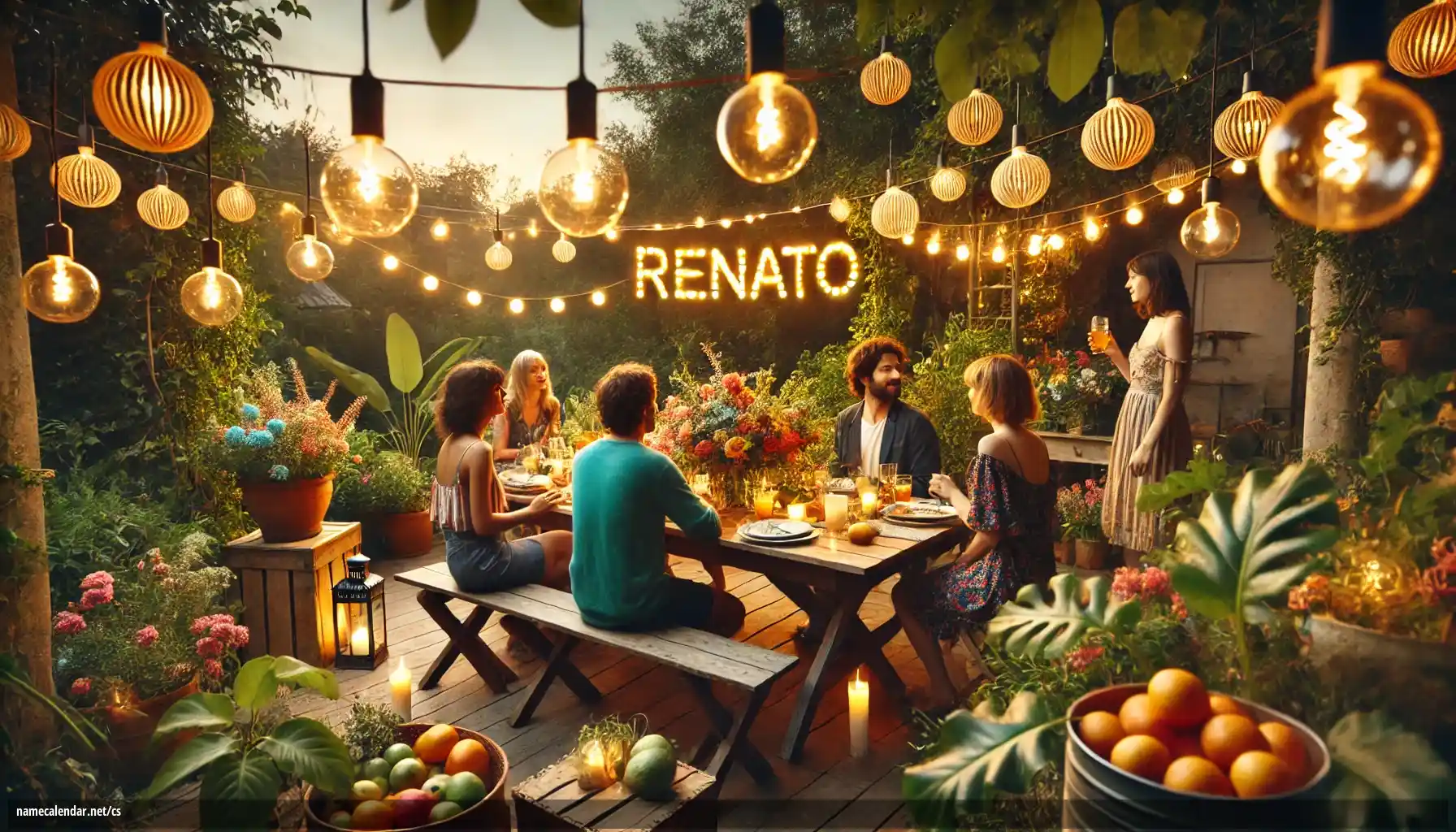 Oslava jmenin a jmenin - Renato