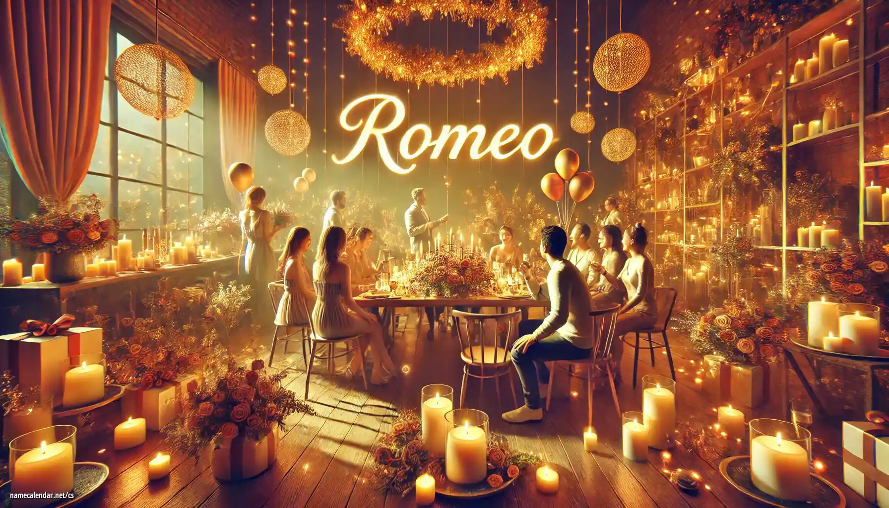 Oslava jmenin a jmenin - Romeo