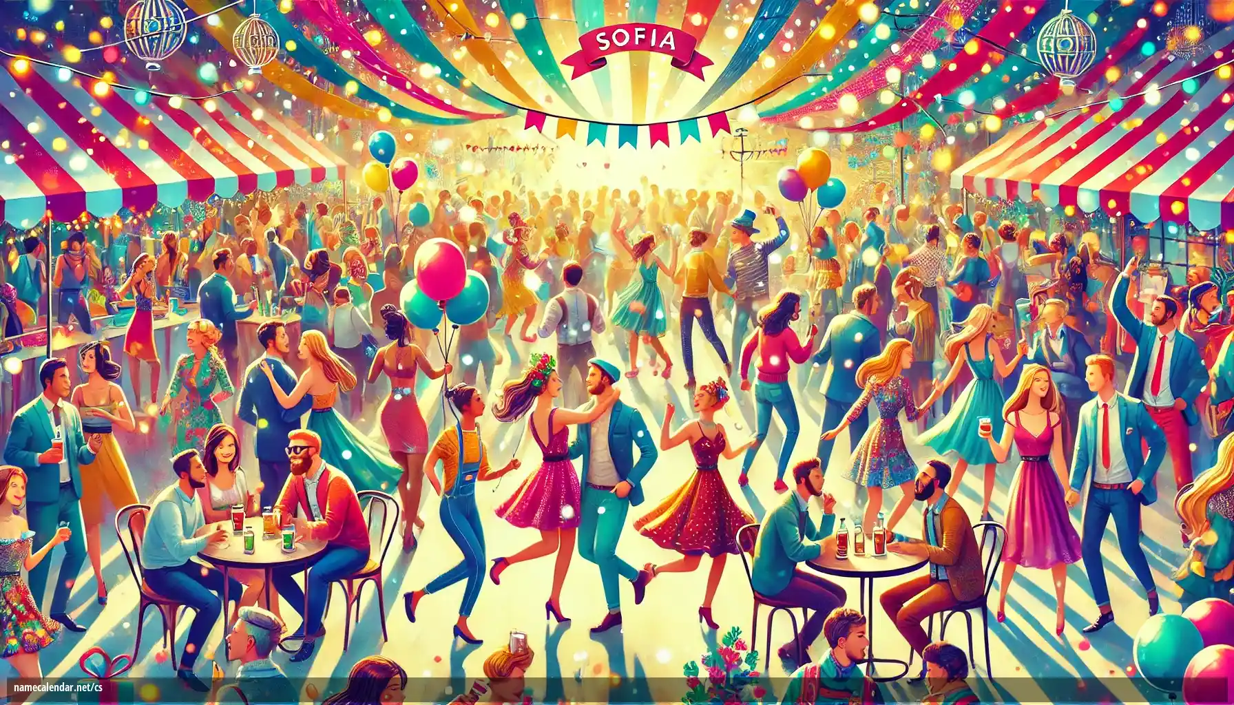 Oslava jmenin a jmenin - Sofia