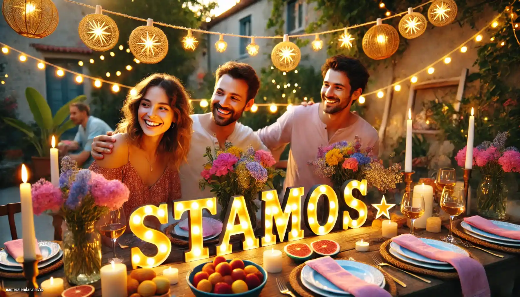 Oslava jmenin a jmenin - Stamos
