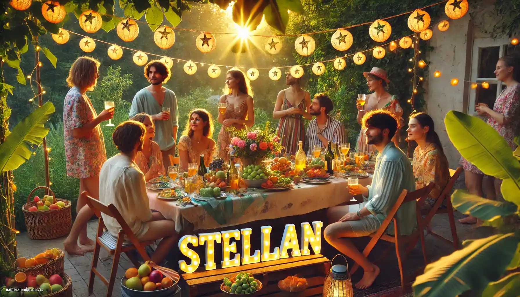 Oslava jmenin a jmenin - Stellan