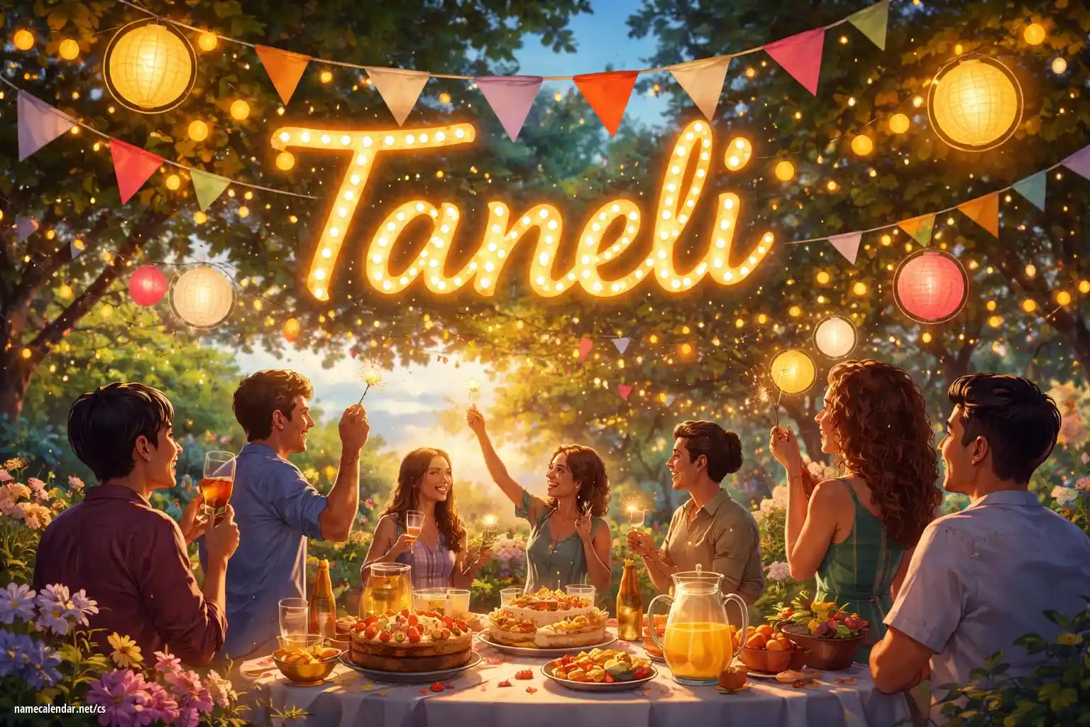 Oslava jmenin a jmenin - Taneli