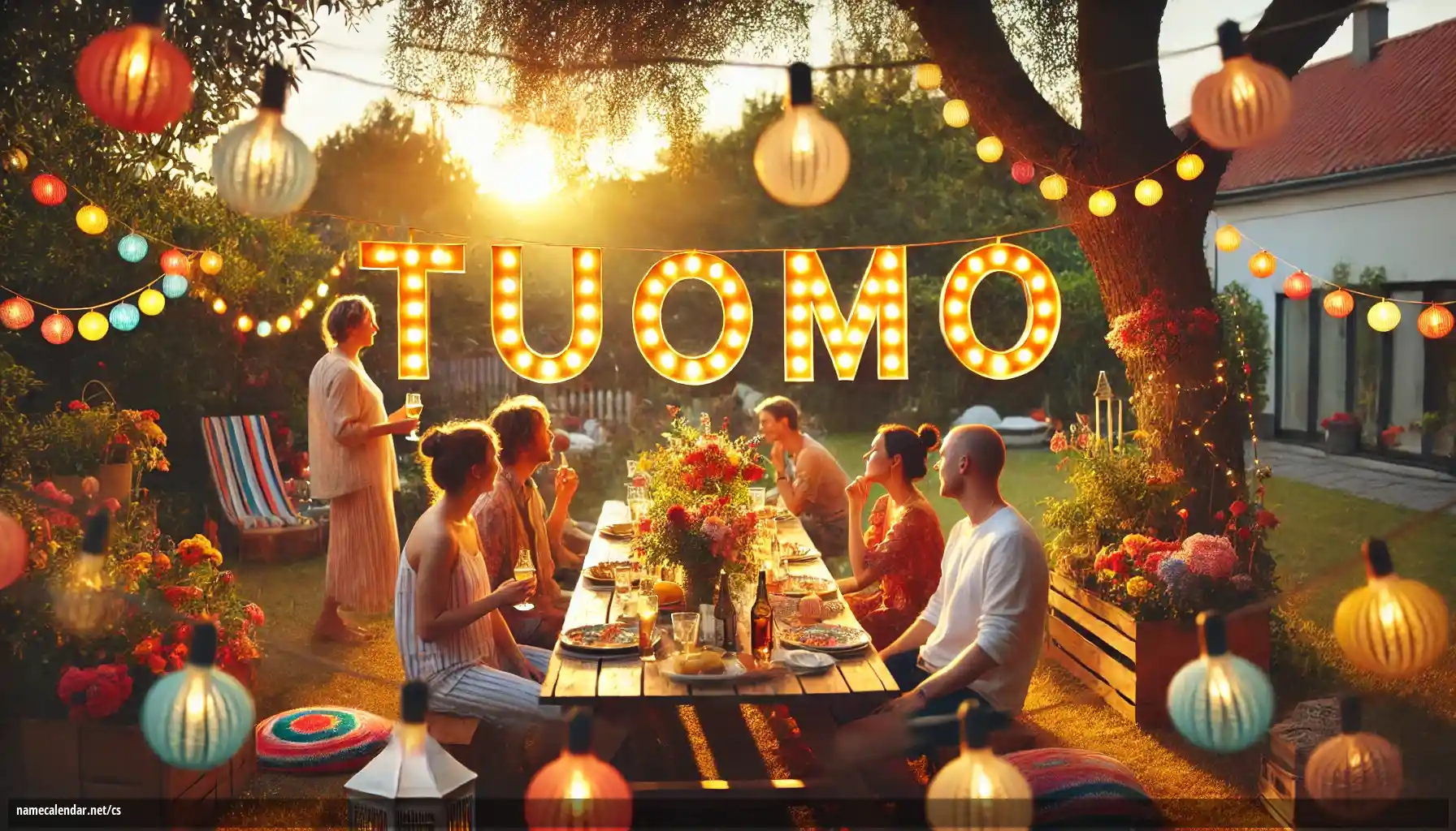 Oslava jmenin a jmenin - Tuomo