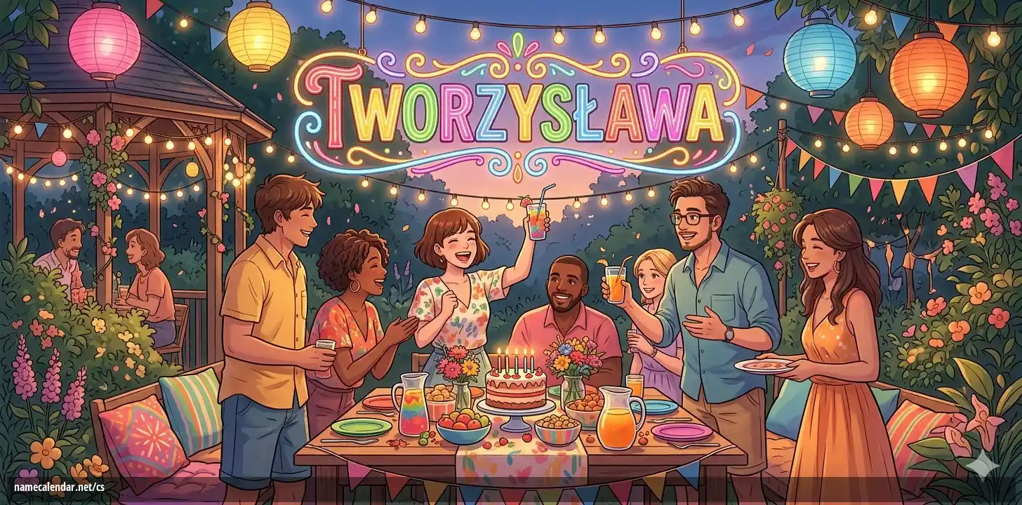 Oslava jmenin a jmenin - Tworzysława